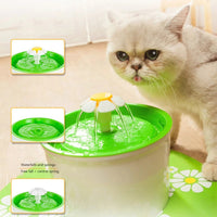 1.6L寵物自動飲水器電動貓狗飲水餵食器碗靜音狗貓飲水機寵物飲水器餵食器