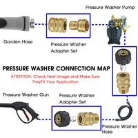 8 kosov Visokotlačni hitri priključek Dodatki za namakanje vrta Adapter za pranje avtomobila vodna pištola Hidravlični spojniki Cevne spojke