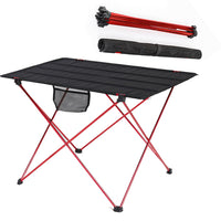 Folding Camping Table Foldable Picnic Table Aluminium Alloy Ultra Light Outdoor BBQ Tourist Table Portable Travel Furniture