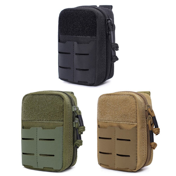 Outdoor Camping Molle Waist Bag Multifunctional Survival Tool Storage Pack Emergency First Aid Fanny Pack for Outdoor