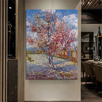 نقاشی های رنگ روغن ون گوگ نقاشی شده با دست
