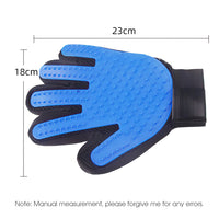 Dog Cat Grooming Glove Pet Brush Comb Deshedding Hair Remover Rubber Gloves Cleaning Combs Massage Gloves Grooming and Care
