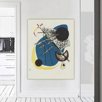 Rankomis tapyti aliejiniai paveikslai Wassily Kandinsky darbai Tapyba drobė Abstraktaus meno muziejus Sienų meno dekorai