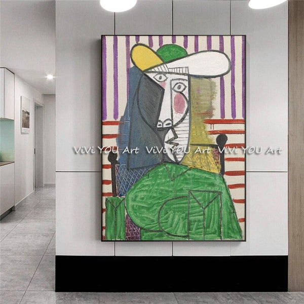 Profesional Hand Painted Picasso Famous Wall Canvas painting home decoration Abstract Art
