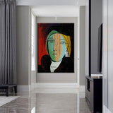 Handgeschilderde olieverfschilderijen Picasso figuren abstracte kunst canvas schilderij Nordic decors