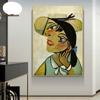 رسمت باليد جي مجردة النفط لوحات جدار الفن بيكاسو الفتيات الحديثة الديكور قماش للمنزل