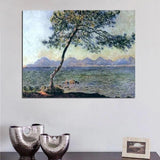 Dipinto a mano di Claude Monet a Cap d'Antibes 1888 Impressione Dipinti ad olio di arte del paesaggio