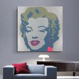 Hand Painted Oil Painting Figure Abstract Art Canvass Andy Warhol Marilyn Monroe