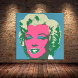 Pintat a mà Andy Warhol Marilyn Monroe Art Pintura a l'oli pintada a mà