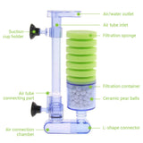 Gąbka akwariowa filtr ultra cichy akwarium biochemiczny filtr gąbkowy pompa powietrza spadek wody podwójne gąbki piankowe filtry