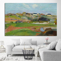 Hand Painted Art Oil Painting Paul Gauguin Impressionism Landscape Abstract Retro Room Decors