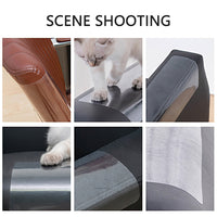 4PCS Cat Claw Sofa Anti-scratch Guards Cloth Sofa Protector Mat Couch Cat Scratching Guards Flexible Pad Furniture Protection