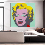 Andy Warhol Hand Painted Oil Paintings Character Women Portrait Abstract Wall Art Canvas Decors