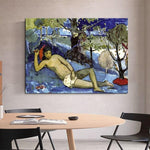 Paul Gauguin Pintura a l'oli pintada a mà Beautiful Queen Abstract People Landscape Classic Retro Wall Art Decor