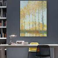Handmålade berömda målare Claude Monet landskapskonst abstrakta oljemålningar