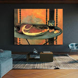 Paul Gauguin Le jambon Hand Painted Oil Painting Still Life Abstract Classic Retro Wall Art Decoration