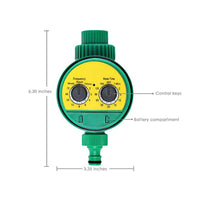 Cronometru automat de udare Controler de irigare a grădinii Cronometru Sistem de udare automat pentru grădină Instrumente de grădinărit Temporizator de apă