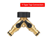 ប្រព័ន្ធធារាសាស្រ្ត DIY Drip ប្រព័ន្ធស្រោចស្រពសួនទឹកដោយខ្លួនឯង ឧបករណ៍សម្រាប់សួនទឹកដោយខ្លួនឯង និងឧបករណ៍ Hose Micro Drip Y-Type Connectors
