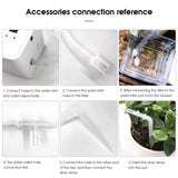 Smart Drip Irrigation System WIFI Phone Control Automatic Watering Device Set Greenhouse Garden Water Pump Timer Drip Watering