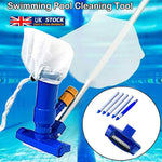1 sæt jet svømmebassin støvsuger svævende genstande rengøringsværktøj vakuum sugehoved pool springvand støvsuger børste