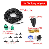 DIY Drip Irrigation System Garden Watering System Self Watering Gardening Tools and Equipment Hose Micro Drip Y-Type Connectors