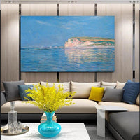 Ručno oslikana morska slika Claudea Moneta Dojam poznatog pejzaža uljane slike Soba za umjetnost