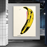 Ručno oslikana Andy Warhol banana Pop Art dekoracije uljane slike dekor na platnu