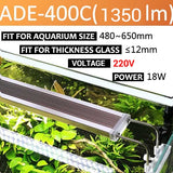 110-220V SUNSUN ADE Làmpada d'aquari Planta SMD Il·luminació LED Llum d'aliatge d'alumini per a llums aquàtiques de tanc de peixos 12W 14W 18W 24W