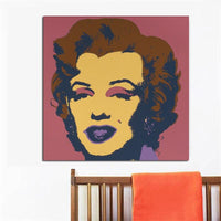 Tela dipinta a mano con pittura a olio di Andy Warhol Marilyn Monroe