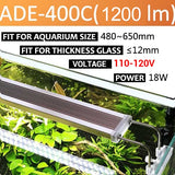 110-220V SUNSUN ADE Aquarium Lamp Plant SMD LED rasvjeta Svjetlo od aluminijske legure za akvarijum Aquatic Lamps 12W 14W 18W 24W