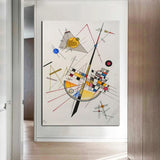 Wassily Kandinsky Doktrin Vetenskap Nova Methode Handmålade oljemålningar Modern abstrakt väggkonst