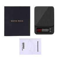 3 kg/0.1g 5 kg/0.1g Drip Koffieweegschaal Met Timer Draagbare elektronische Digitale Keukenweegschaal LCD Display Weegschalen Gewicht voor Koffie
