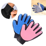 Dog Cat Grooming Glove Pet Brush Comb Deshedding Hair Remover Rubber Gloves Cleaning Combs Massage Gloves Grooming and Care