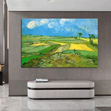 Tranh vẽ tay theo trường phái ấn tượng Van Gogh Mùa hè Tranh sơn dầu Canvass cho trang trí phòng khách