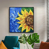 Hand Painted Vincent Van Gogh Blossom Sunflower Paintings The Starry Night Van Gogh Famous Canvas Art