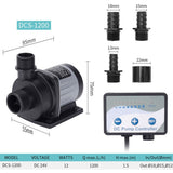 12-30W Akvarium Dykpumpe 100-240V Inverter Vandtank Pumpe Flow Justerbar Mute Energisparepumpe 1200-4000L/H