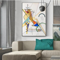 Χειροποίητες ελαιογραφίες Τέχνη τοίχου Wassily Kandinsky Διάσημη περίληψη