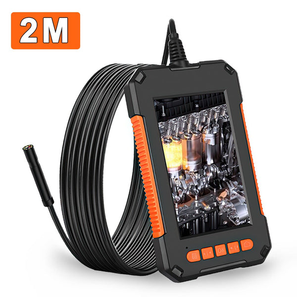1080P Endoscope Camera Full HD 4.3 inch Screen 8 LED 8mm Lens Inspection Camera IP67 Snake Camera Endoscope for Car Sewer Inspection