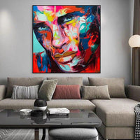 Portrait Canvas Painting Art Home Office Club Bar Mural Poster