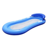PVC letný skladací plávajúci rad Vonkajšie ležadlo na opaľovanie Vodné vzduchové matrace Posteľ Plážové lehátko na vodné športy