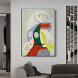 Käsinmaalatut Picasso-figuurit Abstraktit öljymaalaukset Kanvasseinätaide kodin seinän sisustukseen
