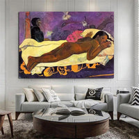 sizeHand Painted Art Oil Painting Paul Gauguin Wandering Impressionism People Abstract Room Decors