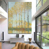 Hânskildere ferneamde skilder Claude Monet Lânskipskeunst abstrakte oaljeskilderijen