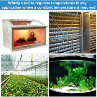 Skaitmeninis LED šildymo ir vėsinimo temperatūros valdiklio termostatas, skirtas akvariumo roplių priedai, naminių gyvūnėlių reikmenys, 220 V