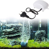 Aquarium Air Pump Fish Tank Mini Compressor Single Outlet cum Check Valve Tube Aquatic Accessories 110V 220V 2.5W