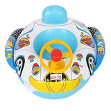 Volan pentru mașină gonflabilă pentru barcă Siguranță pentru bebeluși, cerc pentru înot, inel pentru scaun pentru copii, saltea cu aer plutitor, jucării cu apă