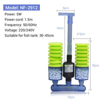Filtar za akvarij spužvasti filtar za riblje s potopnom pumpom za vodu i biokemijski spužvasti filter za cirkulaciju vode