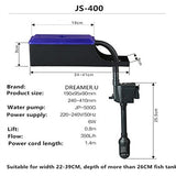 SUNSUN JS 400/600 Filtru de acvariu Pompă submersibilă ultra-silențioasă pentru rezervor de pește Circulația apei Cutie de filtru extern 220-240V