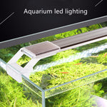 Sunsun ADP Tanaman Air SMD Lampu LED Aquarium Chihiros 7500K 5W 9W 13W 17W Ultra Tipis Paduan Aluminium untuk Tangki Ikan