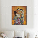 لوحة بورتريه غوستاف كليمت للعائلة من لوحات غوستاف كليمت لوحات جدارية فنية برونزية